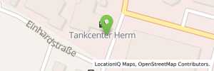 Position der Tankstelle Tankcenter HERM