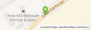 Position der Tankstelle bft Tankstelle Walther