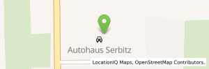 Position der Tankstelle Autohaus Banisch Serbitz