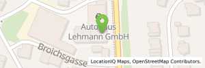 Position der Tankstelle Nissan Autohaus Lehmann