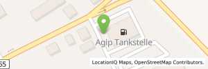 Position der Tankstelle Agip-Tankstelle