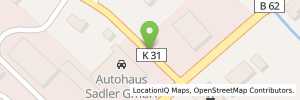 Position der Tankstelle Opel - Autohaus Sadler