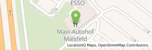 Position der Tankstelle Maxi-Autohof Malsfeld (ESSO)