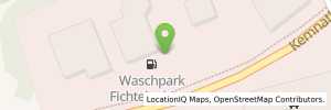 Position der Tankstelle Waschpark Fichtelgebirge