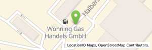Position der Tankstelle Wöhning Gas Handels GmbH