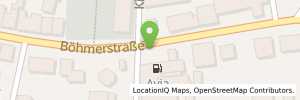 Position der Tankstelle AVIA-Servicestation Autohaus Haberl