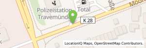 Position der Tankstelle ESSO Tankstelle