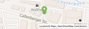 Position der Tankstelle bft-Walther-Tankstelle Coburg