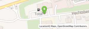 Position der Tankstelle TOTAL Station