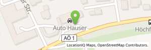 Position der Tankstelle Auto Hauser