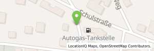 Position der Tankstelle Esso-Station + Autohaus Bibbig