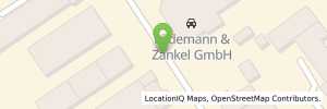 Position der Tankstelle L&Z Automobile Genin