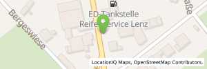 Position der Tankstelle ED-Tankstelle