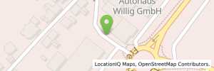 Position der Tankstelle Willigs GTR-Tankhof, bft-Station