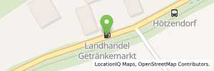 Position der Tankstelle Landhandel Getränkemarkt