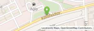 Position der Tankstelle Agip Service Station