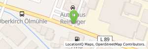 Position der Tankstelle AVIA Station Autohaus Reininger GmbH