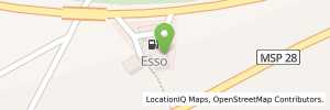 Position der Tankstelle Esso Station Lutz