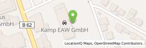 Position der Tankstelle Kamp EAW GmbH (Tankautomat)