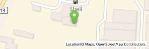 Position der Tankstelle Shell Station