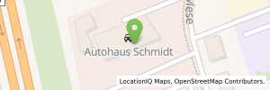 Position der Tankstelle Autohaus Schmidt