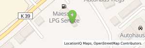 Position der Tankstelle Maessen LPG Service (Tankautomat)