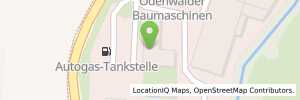 Position der Tankstelle Odenwälder Baumaschinen GmbH (Tankautomat)