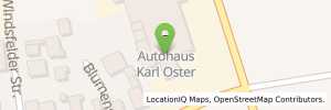 Position der Tankstelle Autohaus Oster (Tankautomat)