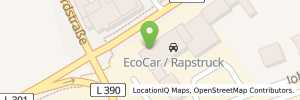 Position der Tankstelle ECO CAR Rapstruck GmbH