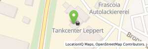 Position der Tankstelle BFT Tank- und Waschcenter Leppert