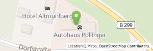 Position der Tankstelle Autohaus Pollinger