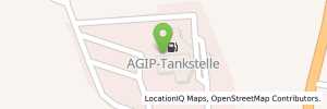 Position der Tankstelle Agip Service Station