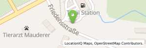 Position der Tankstelle Total Station