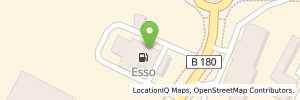 Position der Tankstelle Esso Station (Tankautomat)