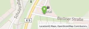 Position der Tankstelle Total Station