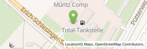 Position der Tankstelle Total Tankstelle