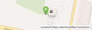 Position der Tankstelle Total Station