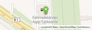 Position der Tankstelle Agip-Service-Station