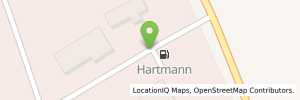 Position der Tankstelle Auto Hartmann
