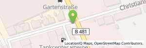 Position der Tankstelle Q1 Tankstelle Berthold Farwick