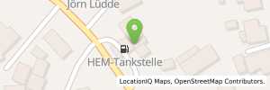 Position der Tankstelle Hem Tankstelle