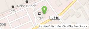 Position der Tankstelle Star-Tankstelle