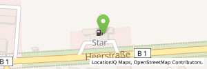 Position der Tankstelle Star-Tankstelle