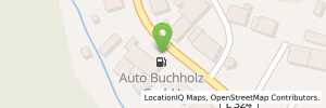 Position der Tankstelle Auto Buchholz