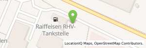 Position der Tankstelle rhv Tankstelle