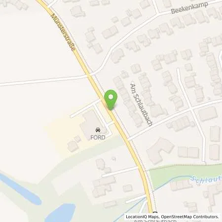 Standortübersicht der Tankstelle BFT-Tankstelle Schulze-Schleithoff in 48329 Havixbeck