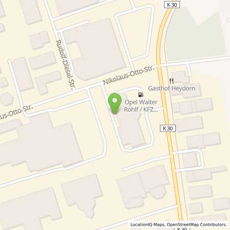Standortübersicht der Autogas (LPG) Tankstelle: Opel Walter Rohlf, KFZ-Handel in 22946, Trittau