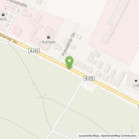 Standortübersicht der Tankstelle Citroen Autohaus Kockjoy in 14469 Potsdam-Bornim