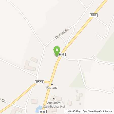 Standortübersicht der Autogas (LPG) Tankstelle: Josef Reier - Autogastankstelle in 96361, Steinbach am Wald