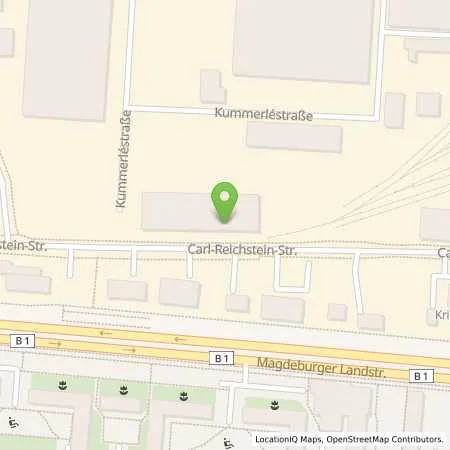 Standortübersicht der Tankstelle Taxi-Zentrum Jordanov in 14770 Brandenburg-Havel